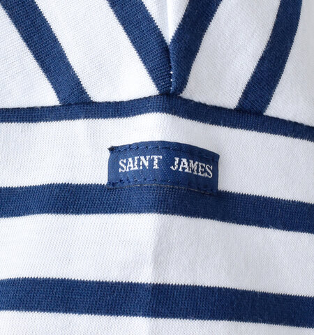 SAINT JAMES｜コットン ボートネック ドロップショルダー プルオーバー 16jcslouch20003-yh セントジェームス