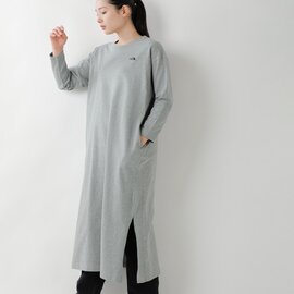 THE NORTH FACE｜コットン ロングスリーブ ワンピース “L/S Onepiece” ntw82340-rf