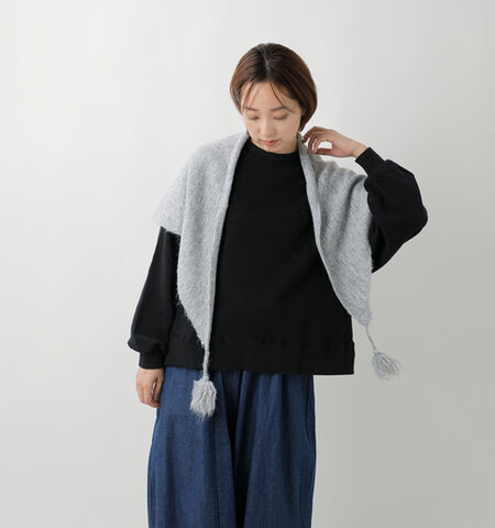 heavenly|ニット トライアングル ストール 2549204-tr