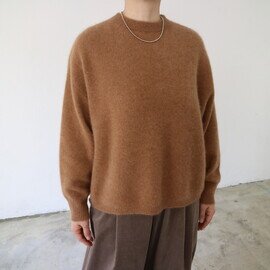 doux bleu|ラクーンカシミアプルオーバー DB-215-100