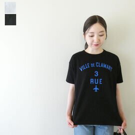 7th GATE|ベーシックプリントTee VILLE DE CLAMART(G-271054)【メール便対象】