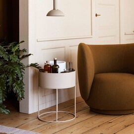 ferm LIVING｜Plant Box（プラントボックス）Round　日本正規代理店品【受注発注】【大型送料】