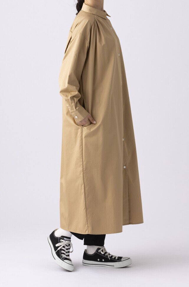 モデル:162cm 着用カラー:BEIGE サイズ:FREE