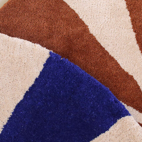 ferm LIVING｜Arch Tufted Rug (アーチラグ) S　日本正規代理店品【受注発注】
