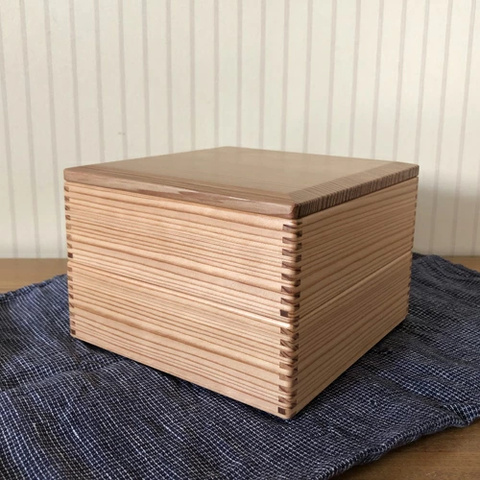 松野屋|日本の手仕事。宮崎杉 二段重箱 kurashisha