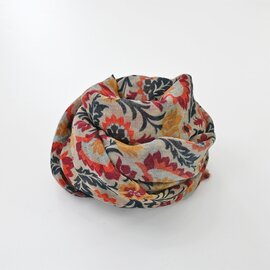 SOIL|フラワープリント・ウールストール