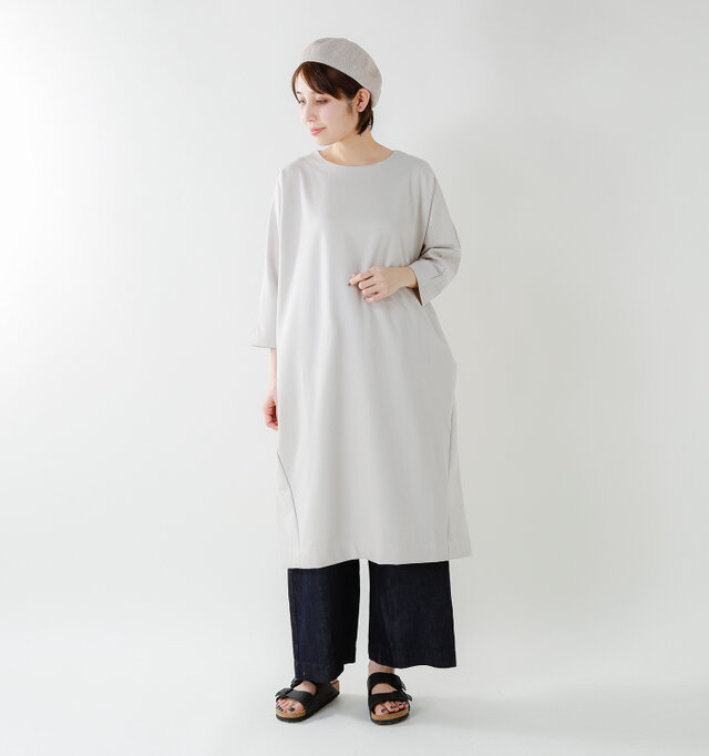 model yama:167cm / 49kg
color : sand / size : F