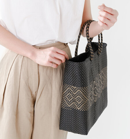 Letra£ü«á«ë«««É«Ð«Ã«°¡°BORDER£¦pattern¡±M mercado-bag-bomidi-m-hm