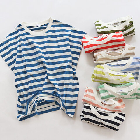 maillot|Light Border Sleeveless Tee ライトボーダー・スリーブレスTee