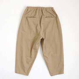 VU｜ヴウ cropped pants [CAMEL] クロップドパンツ vu-s24-pt01