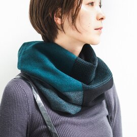 kobooriza|NECKABLE ウールスヌード クロスカラー