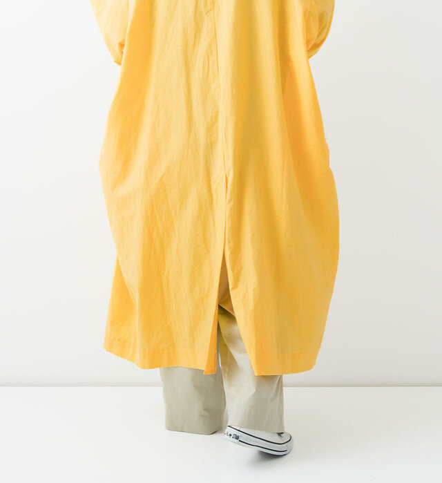col:YELLOW , model : 162cm