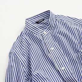 maillot｜Thin Cotton Long Tail Stand Shirt シンコットンロングテイルスタンドシャツ MAS-20213