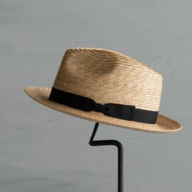 石田製帽｜帽子　麦フェドラー5