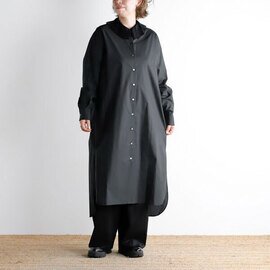 mizuiro ind|mizuiro ind ミズイロインド 3-250077 プリーツカラーワンピース