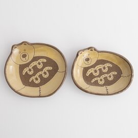 atelier notari|くま ダイカット皿-TYPE A・B