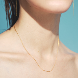 les bon bon|switch necklace ネックレス 10金 チェーン