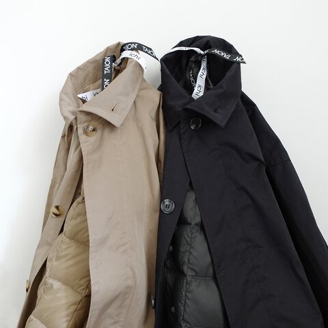 ichi × TAION｜【 LIMITED COLLAB 】"i c h i × TAION" Over Coat + Inner Down Vest 
