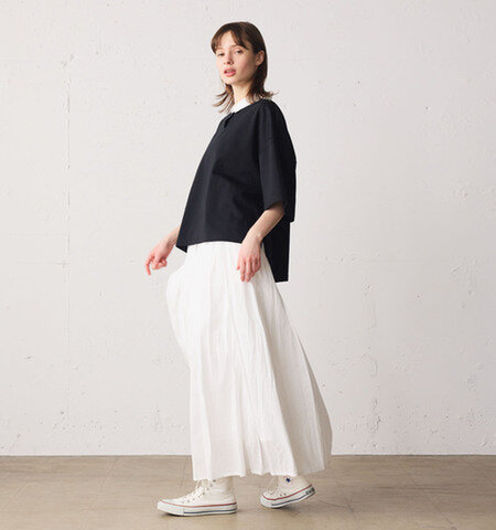 MidiUmi｜washer long skirt