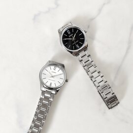 CASIO｜スタンダード ステンレススチールベルト アナログ腕時計 ltp-v005d-tr