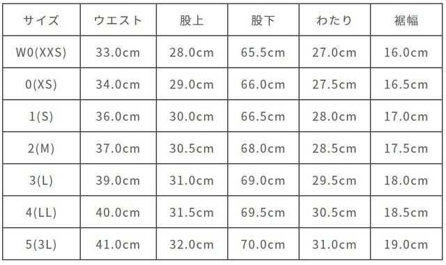 サイズ計測の多少の誤差はご了承ください。
