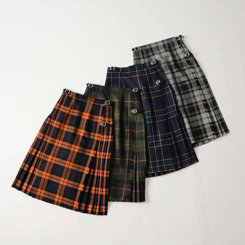 O'NEIL OF DUBLIN|Accordion Kilt プリーツラップスカート・114ABL オニールオブダブリン