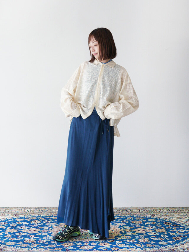 【タカダ】162cm
普段着用サイズ:トップス S / ボトムス S / シューズ 23.0cm