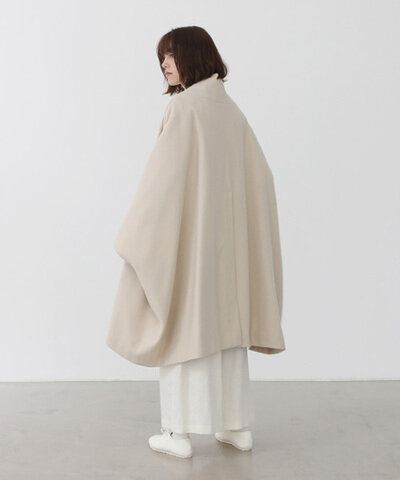 Mochi｜cape coat [off beige]