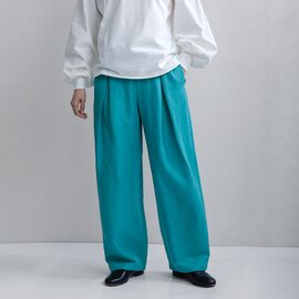 ...& DEAR|オーバーラップ タック パンツ r-1695