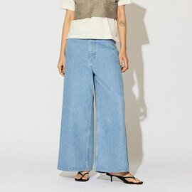 MIDIUMISOLID|SALE30%OFF MIDIUMISOLID ミディウミソリッド ハイウエストワイドデニム 1-1650754B