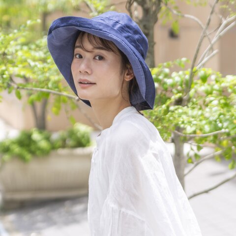 TUTIE.|リネンリバーシブルハット