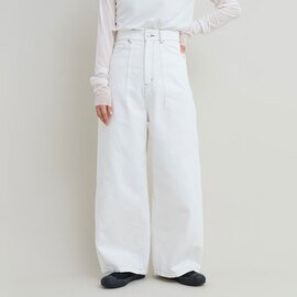 iki|ワンウォッシュデニム カーブシーム パンツ 3101PT004262
