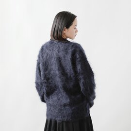 BODHI｜カシミヤ フェザー モヘア セーター “CASHMERE FEATHER MOHAIR SWEATER” bd17019-tr