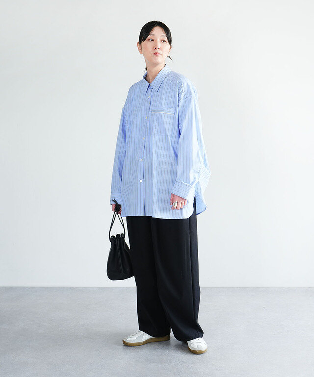 身長:165cm / カラー:96 stripe / サイズ:f