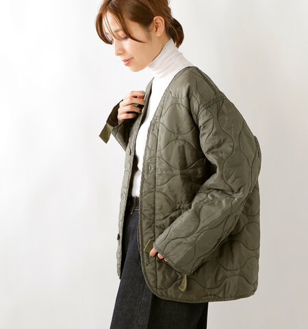 ROTHCO|M-65キルティングノーカラージャケット“M-65 LINERS DS WASH” liners-dswash-yn