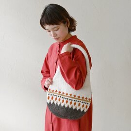 sisam|ツボバッグ【トートバッグ】【クリスマスギフト】【フェルトバッグ】
