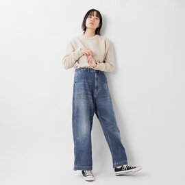 ORDINARY FITS｜コットン ワイド デニム パンツ “BELL PANTS” of-p180-yo