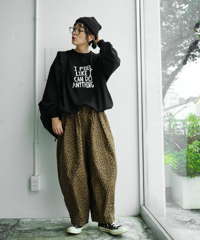 身長:165cm / カラー:301.LEOPARD / サイズ:1
