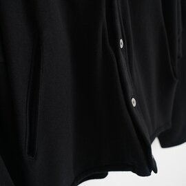 VU｜ヴウ sweat cardigan [BLACK] スエットカーディガン vu-s24-t06/・1