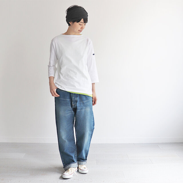 ホワイト / T3 着用、モデル身長:164cm