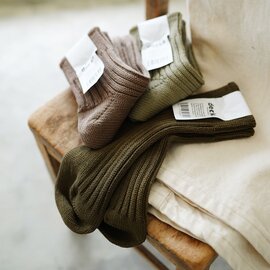 decka quality socks｜ローゲージ リブ ソックス 靴下 メンズ de-26 de-26-2 デカクオリティソックス プレゼント プレゼント 母の日