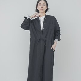 T.Tutie.|ドローストリングシャツワンピース/長袖ワンピース・シャツワンピース・ドローストリング