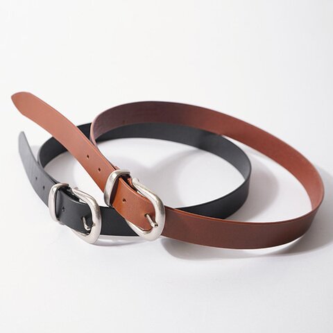 UNIVERSAL PRODUCTS|LEATHER BELT レザーベルト メンズ シンプル 革 ビジネス カジュアル 243-60909