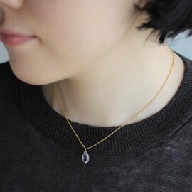 Laboratorium｜crystal quartz necklace/ネックレス