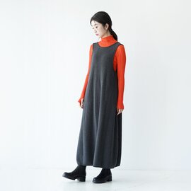 unfil｜シルクウール ハニカム ニット ワンピース silk wool honeycomb-knit dress WWFL-UW107 アンフィル