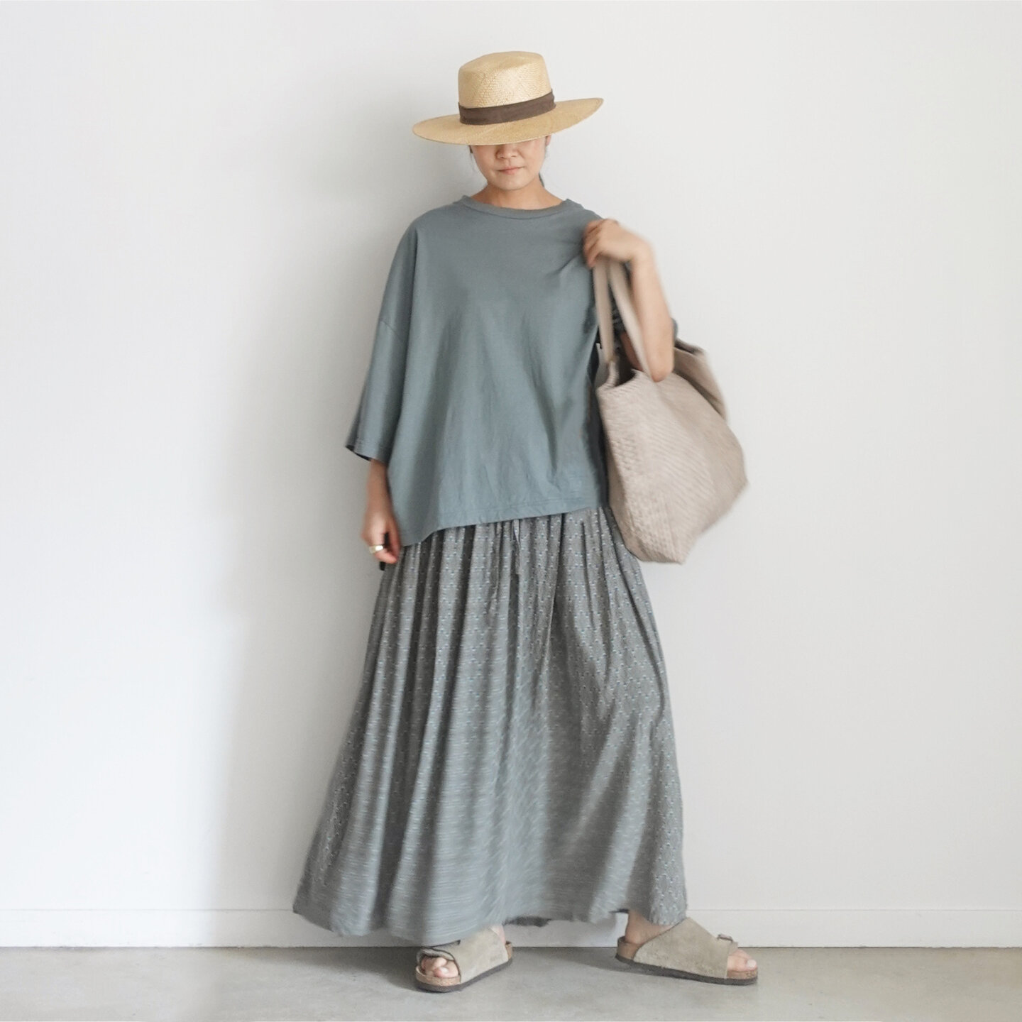 KYUCA|Soft Leather Mesh Big Tote - ichi Antiquités(イチ KYUCA|Soft Leather Mesh Big Tote - ichi Antiquités(イチ