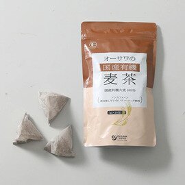 オーサワジャパン|国産有機大麦100% 有機麦茶(国産) kurashisha