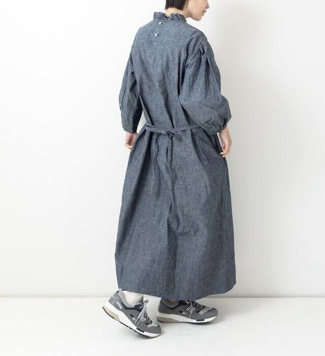 col:DANGAREES NAVY , model : 162cm