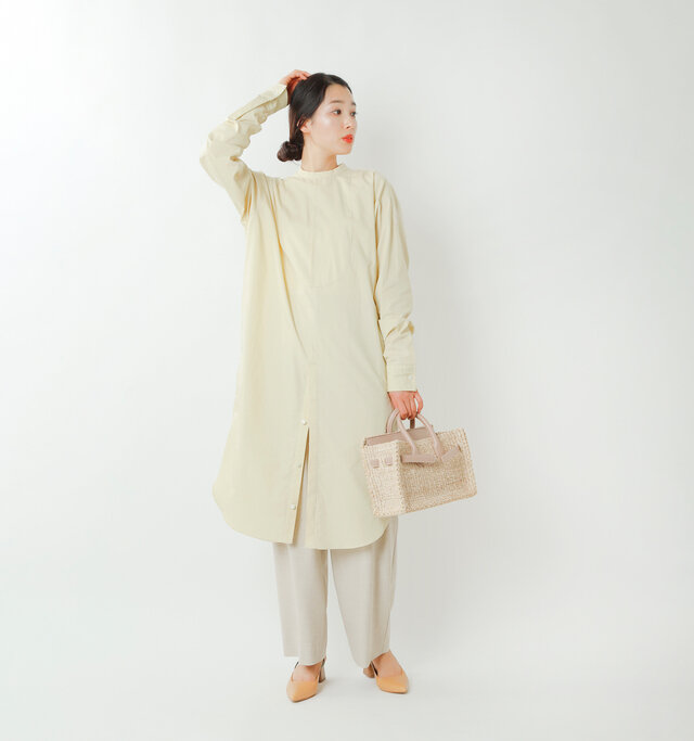 model mizuki:168cm / 50kg
color : butter / size : one