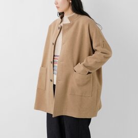 BASISBROEK|ウール 起毛 スリークォーター コート “DENEEN” 25213d アウター